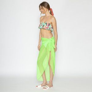 Lightweight Fishnet Sarong + Scarf
